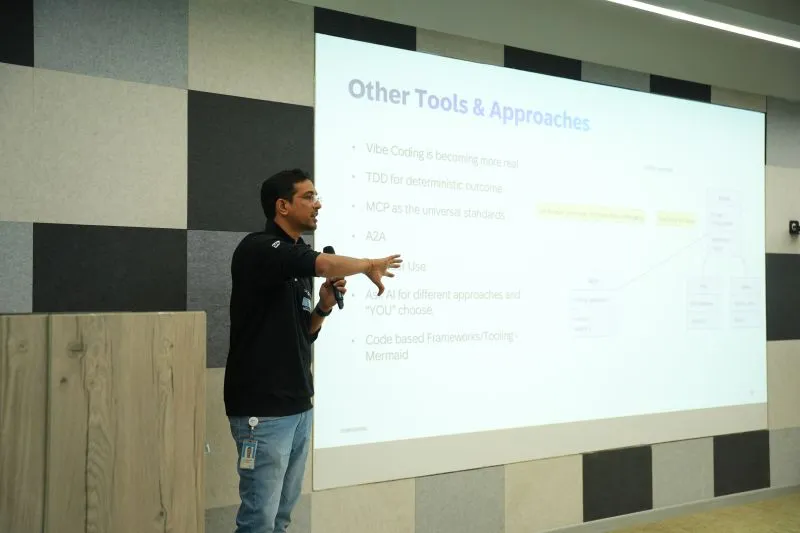 SAP Inside Track Bengaluru agentic AI speaking photo