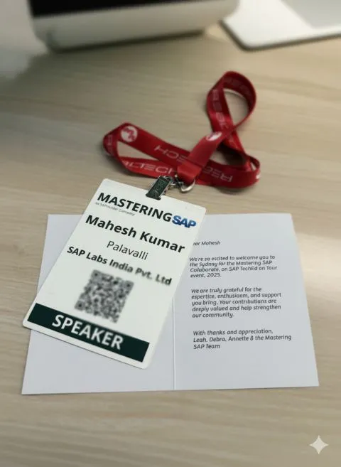 MasteringSAP Sydney session photo