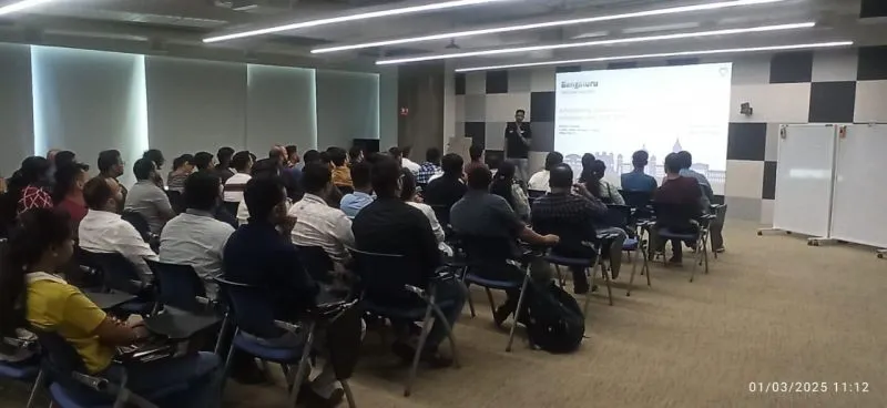 SAP Inside Track Bengaluru generative AI session photo