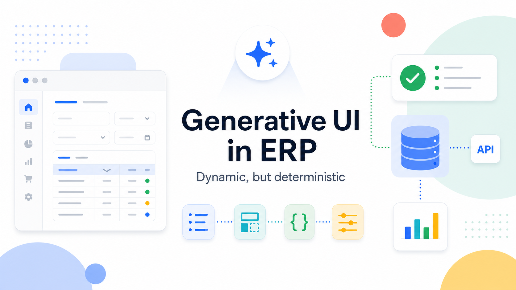 Generative UI in ERP: Dynamic, But Deterministic hero image